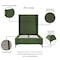 Manhattan Comfort Promenade Twin-Size Bed in Moss Green BD010-TW-MG - alternate 5